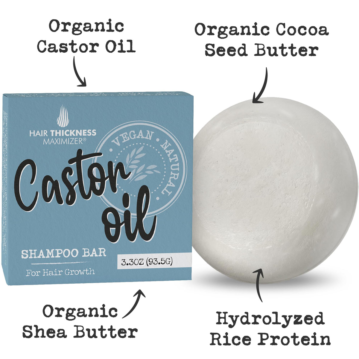Hair Thickness Maximizer close-up texture showing rich nourishing butters
