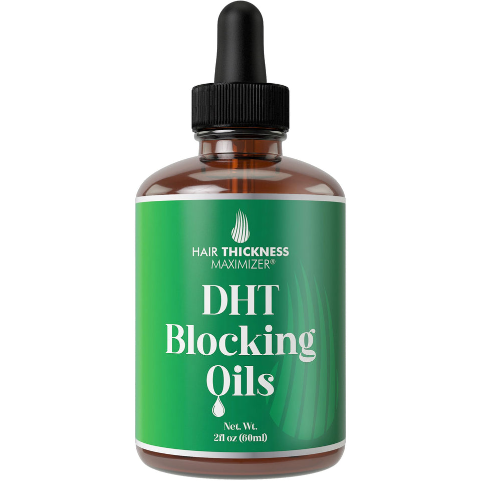 Hair Thickness Maximizer front bottle showing label and clean design for clear product identity