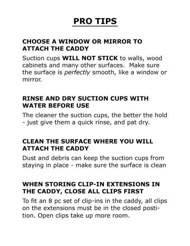 Hair Works close-up of suction cups illustrating secure anchor benefit