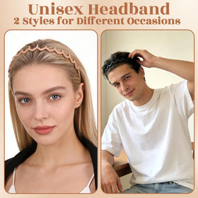 HairChrysm on man studio portrait displaying unisex styling versatility