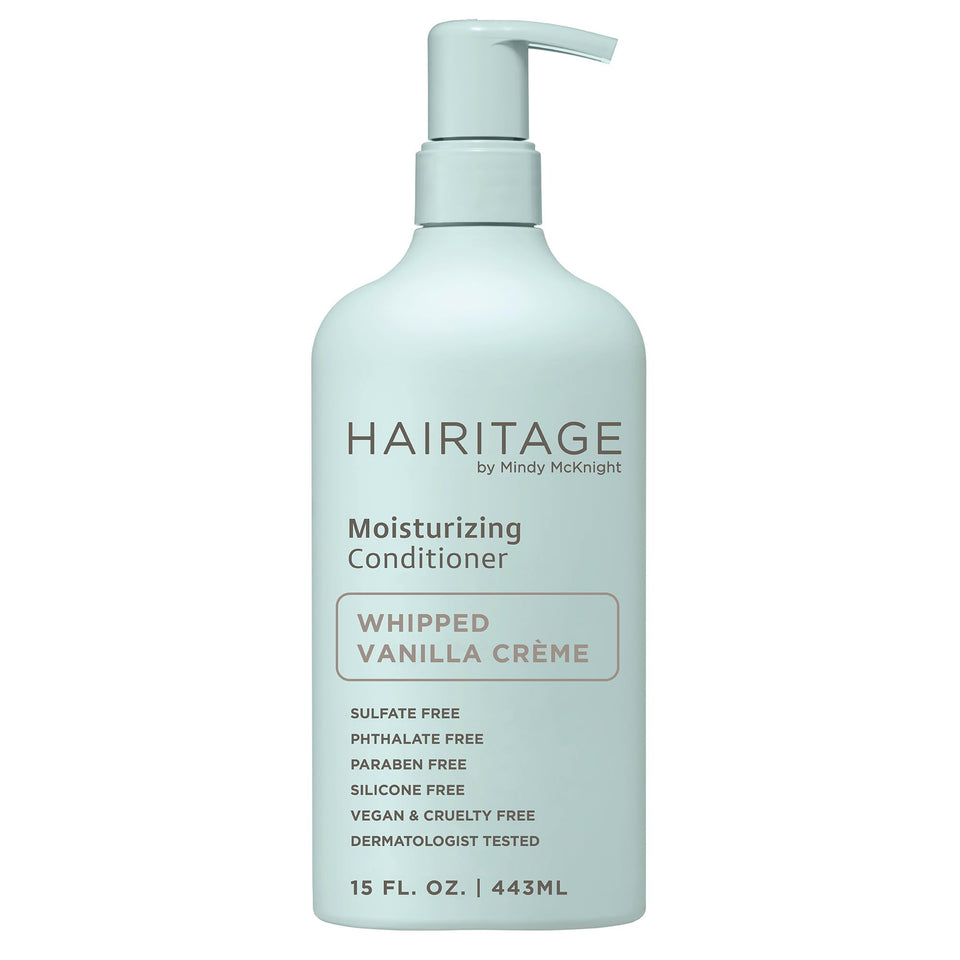 Hairitage front packaging showing bottle and product name for clear identification and trust