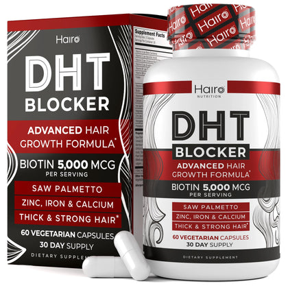 Hairo Nutrition front packaging showing bottle and brand for confident purchase