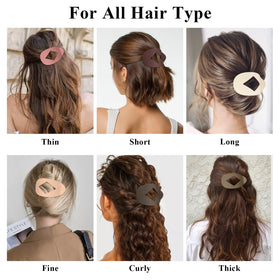 Hairshowgala side profile on head demonstrating low-profile design and comfortable fit