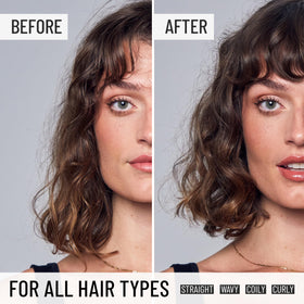 Scalp massage with a brush using Hairstory New Wash to improve product contact