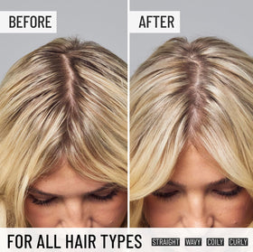 Hairstory Pre-Wash ingredient label closeup showing prebiotic and humectant benefits