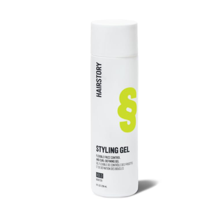 Hairstory front packaging showing product and easy dispensing benefit