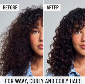 Hairstory gel creating sleek slick-back style with long-lasting hold benefit