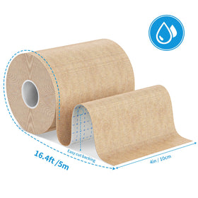 HAIRUNFU roll next to ruler showing length and size advantage