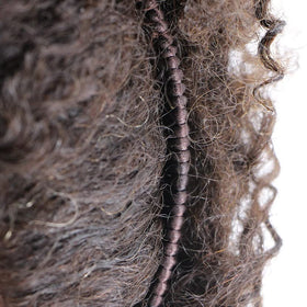 HairZing elastic double-comb connection providing flexible, balanced grip