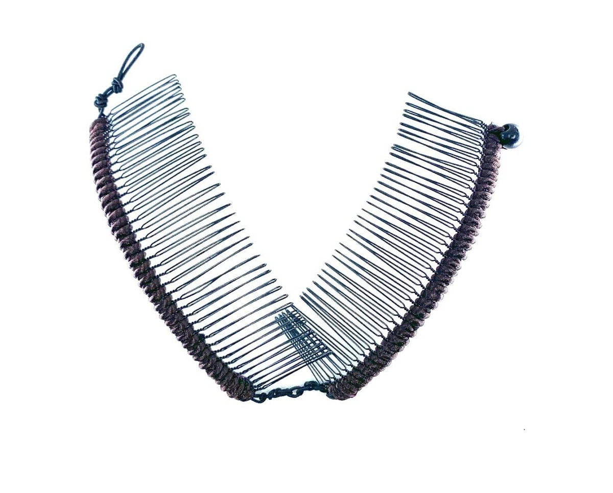 HairZing large banana clip front view showing secure hold and smooth finish