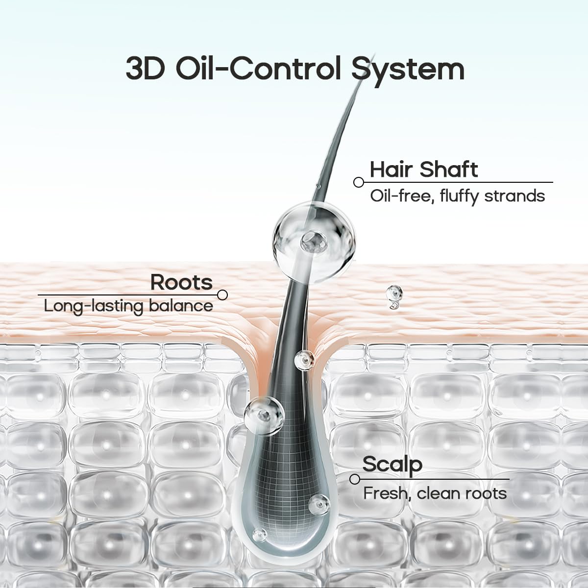 HALOVIDA applied while blow-drying to speed styling and lift
