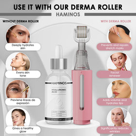 HAMINOS creamy-gel texture close-up demonstrating lightweight absorbency benefit