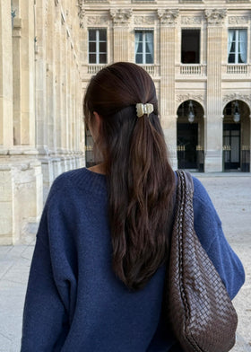 Hana Mia clip with carrying pouch showing protected storage and travel convenience