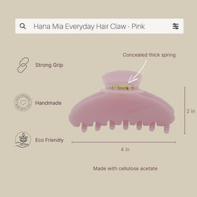 Hana Mia clip with included carrying pouch, convenient protection for travel