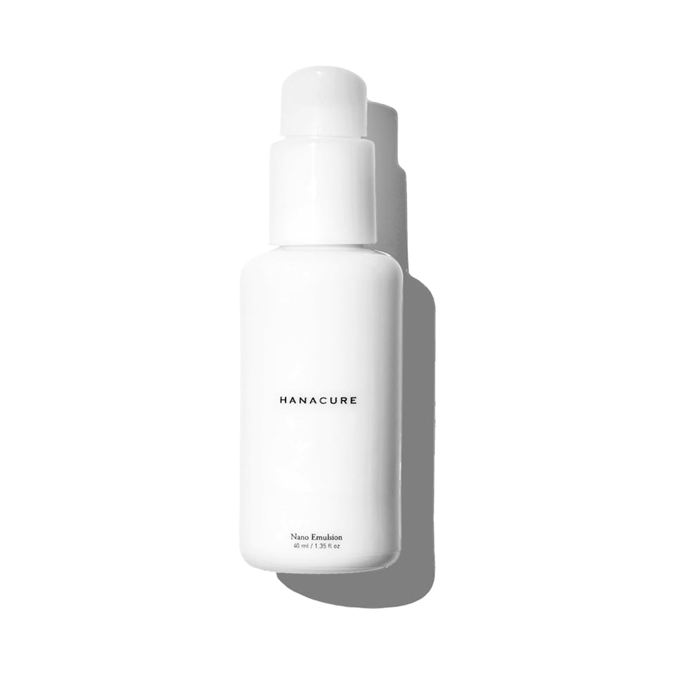 Hanacure front packaging showing 40ml bottle and elegant label for reassurance