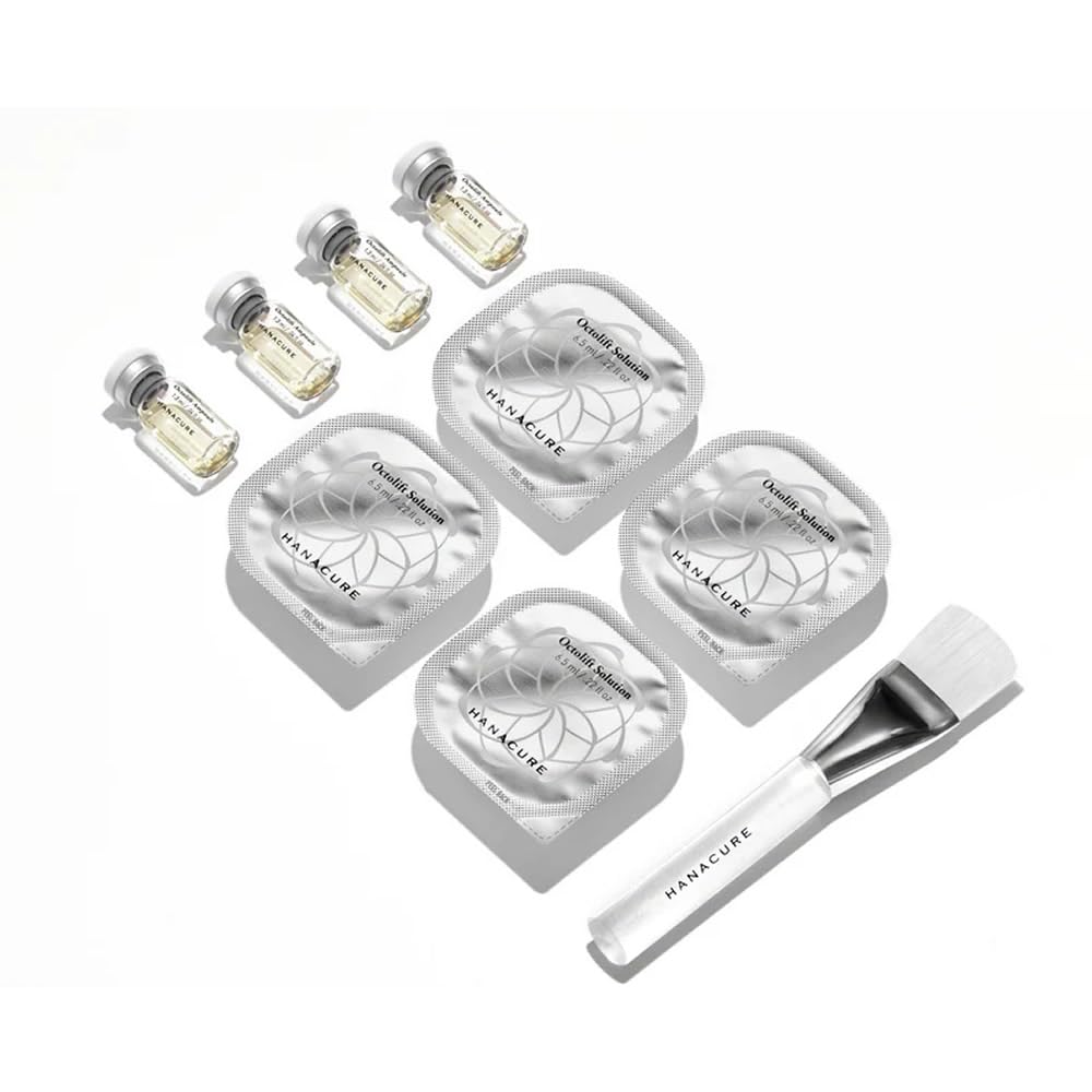 Hanacure front packaging showing kit contents and lifting benefits