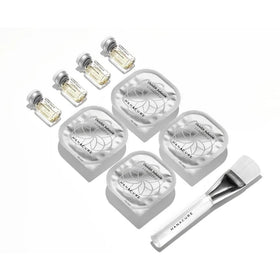 Hanacure front packaging showing kit contents and lifting benefits