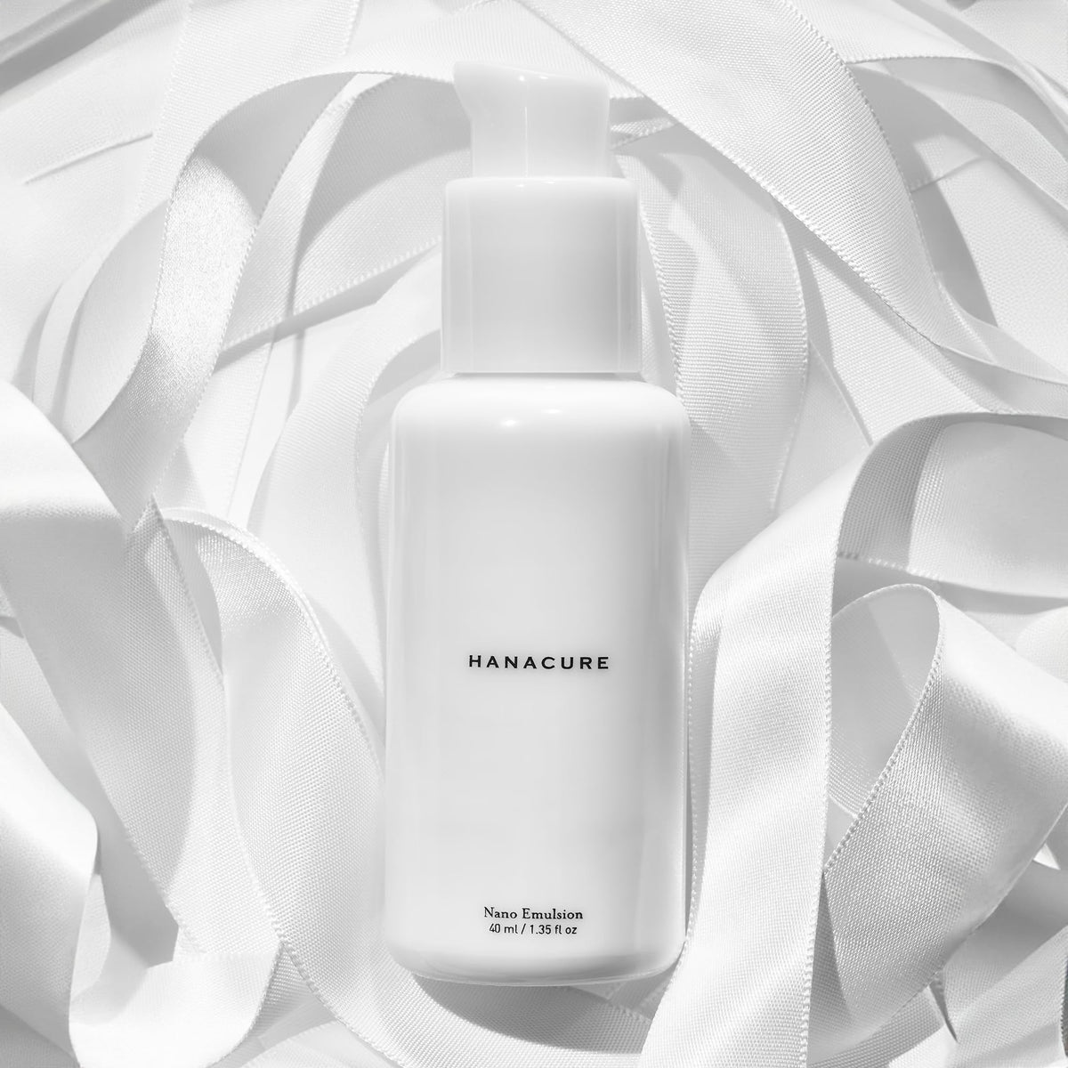 Hanacure on bathroom vanity being applied, illustrating effortless daily use
