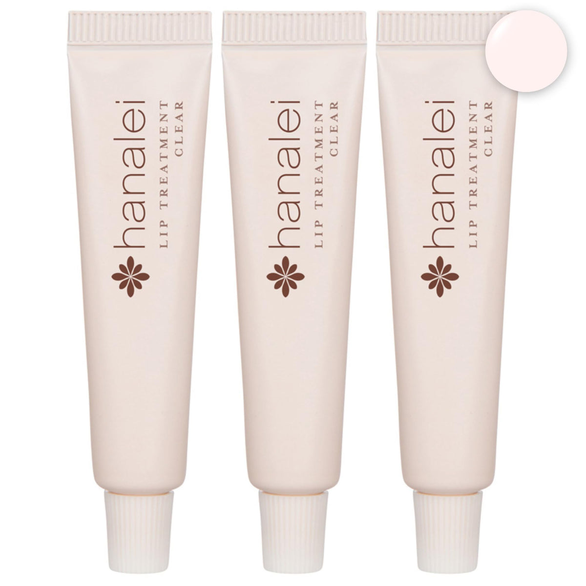 Hanalei front packaging showing travel lip treatment and clear tint benefit