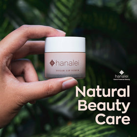 hanalei label detail highlighting vegan and cruelty-free certification benefits