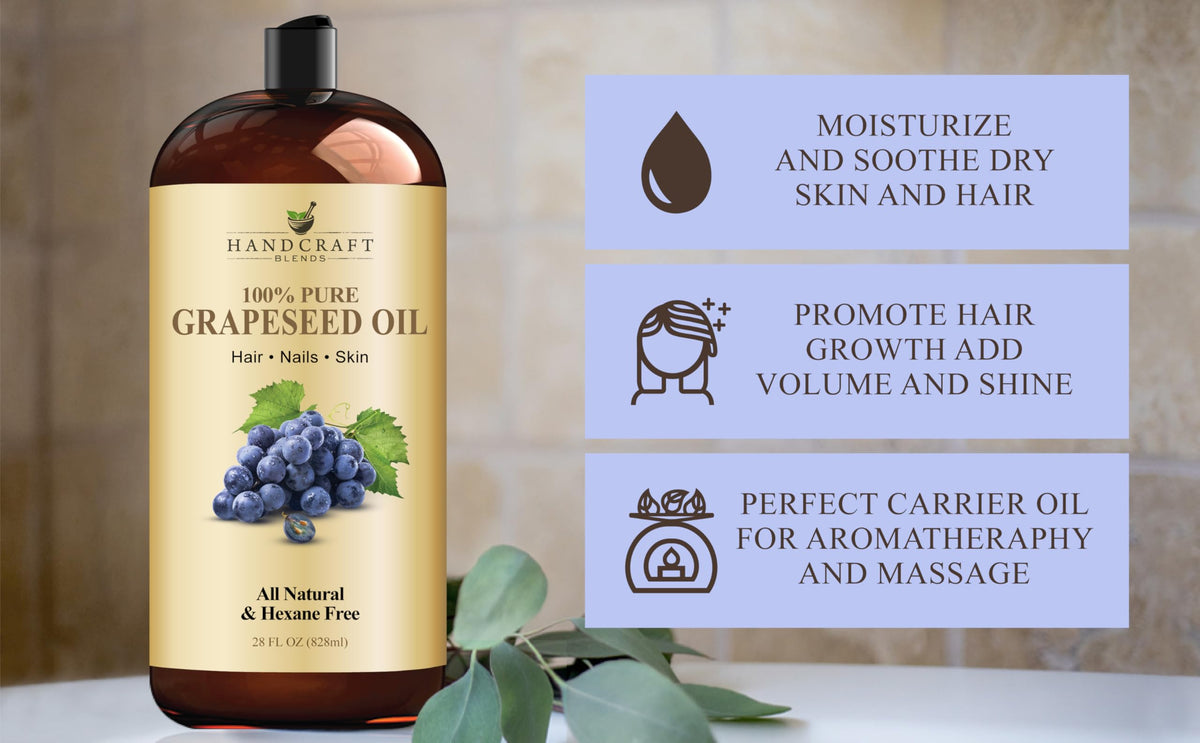 Handcraft Blends applied during massage illustrating glide and absorption