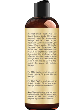Handcraft Blends oil pouring close-up showing smooth texture for easy absorption