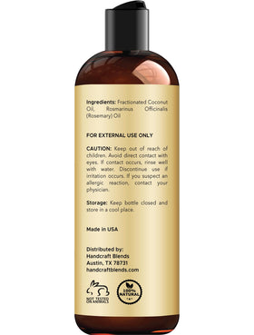 Handcraft Blends oil texture close-up showing lightweight absorbent finish