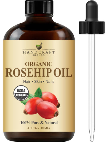 Handcraft Blends front packaging showing bottle label and size with clear benefit
