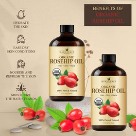 Handcraft Blends bottle in a bathroom lifestyle setup showing easy daily skincare use