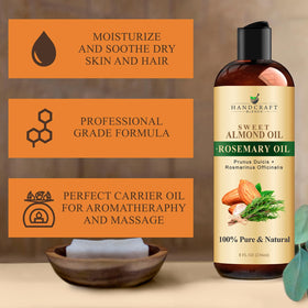 Handcraft Blends scalp massage scene promoting easy glide and comfort