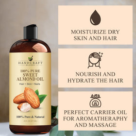 Handcraft Blends applied to hands showing smooth hydration benefit