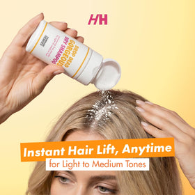 Handmade Heroes before and after on blonde hair improving body