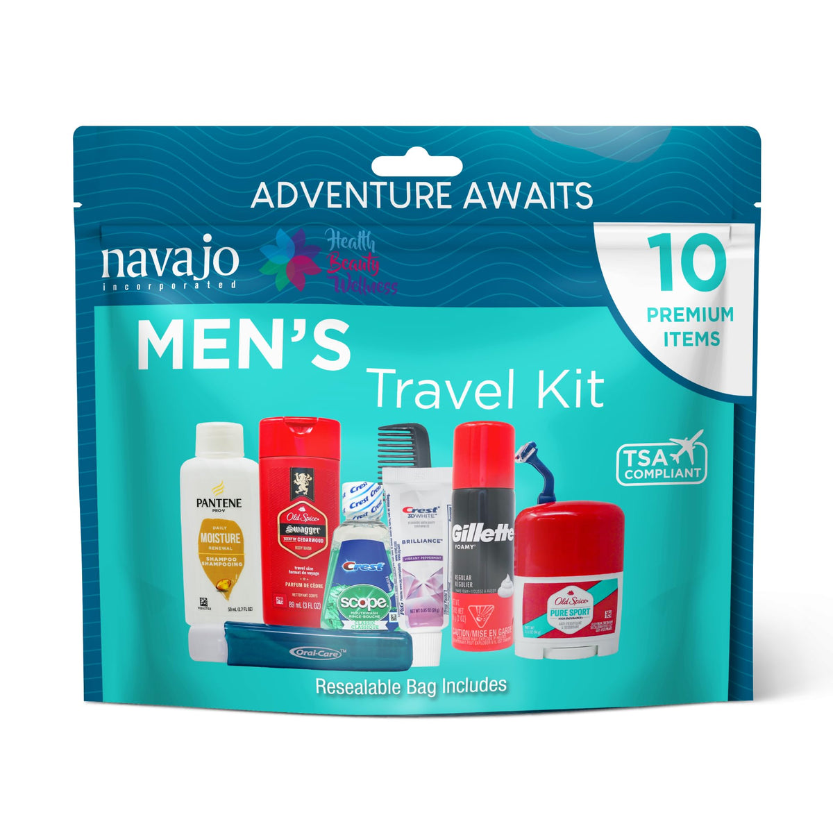 Handy Solutions comb and razor detail highlighting durable tools for neat grooming on the go
