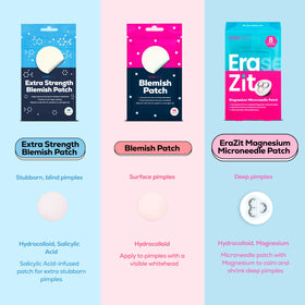 HANHOO bundle flatlay indicating 216 patches for long-term supply