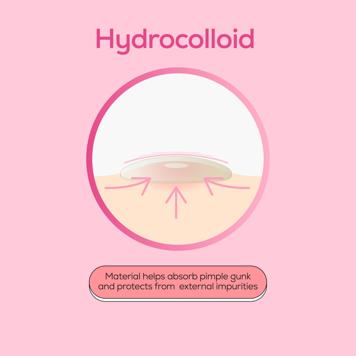 HANHOO translucent patch under light makeup illustrating near-invisible coverage