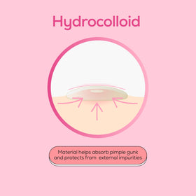 HANHOO translucent patch under light makeup illustrating near-invisible coverage