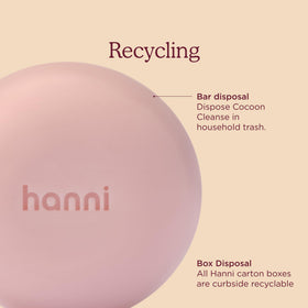HANNI 3.7 oz next to everyday items showing compact size advantage