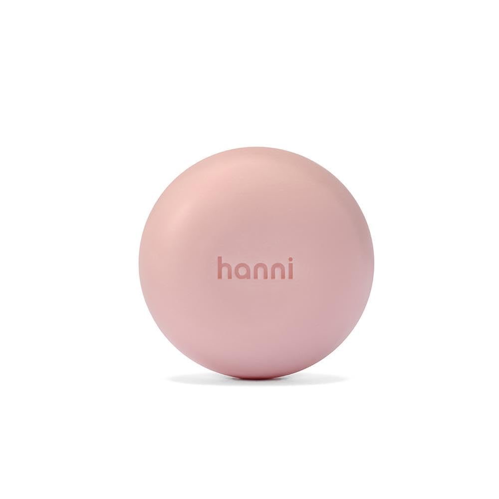 HANNI bottle front view showing clean design and travel size benefit