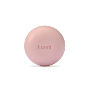 HANNI bottle front view showing clean design and travel size benefit