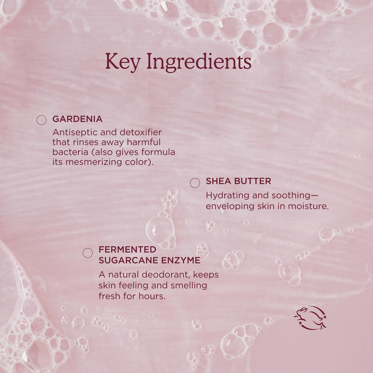HANNI label and ingredients panel showing key actives like shea and oatmeal