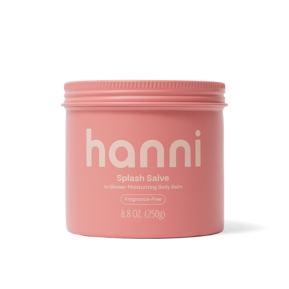 HANNI front packaging showing Splash Salve benefits and size