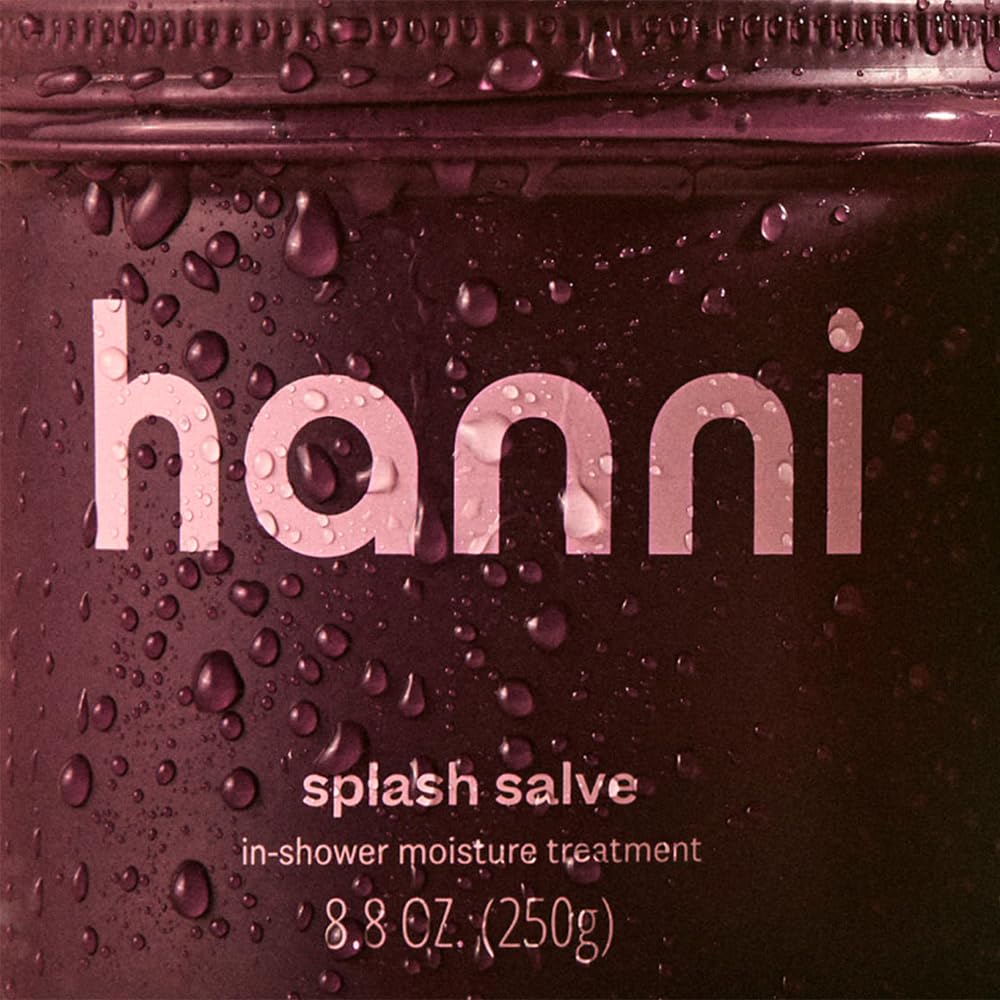 HANNI Splash Salve open balm texture melting for easy skin activation