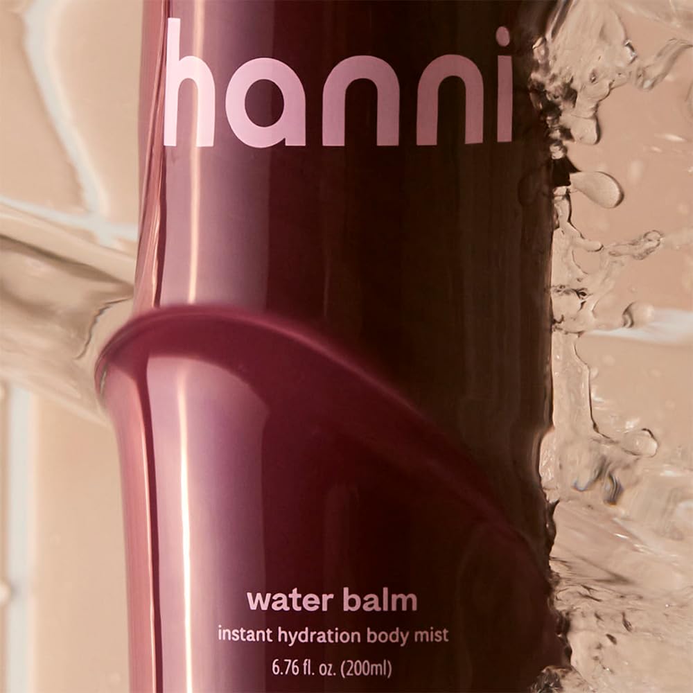 HANNI spray nozzle action producing fine mist for even hydration