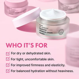 Hanskin jar on bathroom counter suggesting daily skincare routine benefit