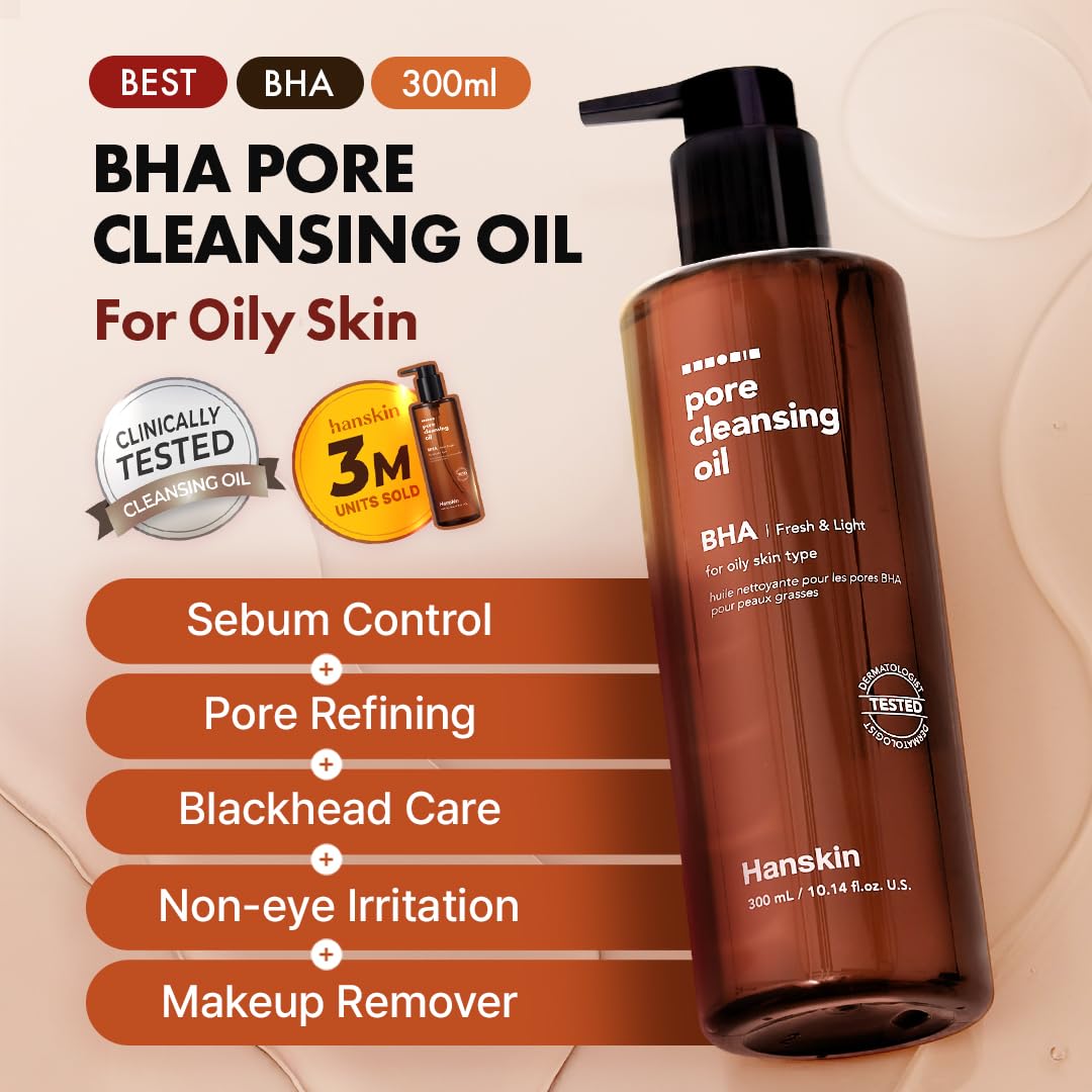 Hanskin emulsified milky texture showing clean-rinse benefit