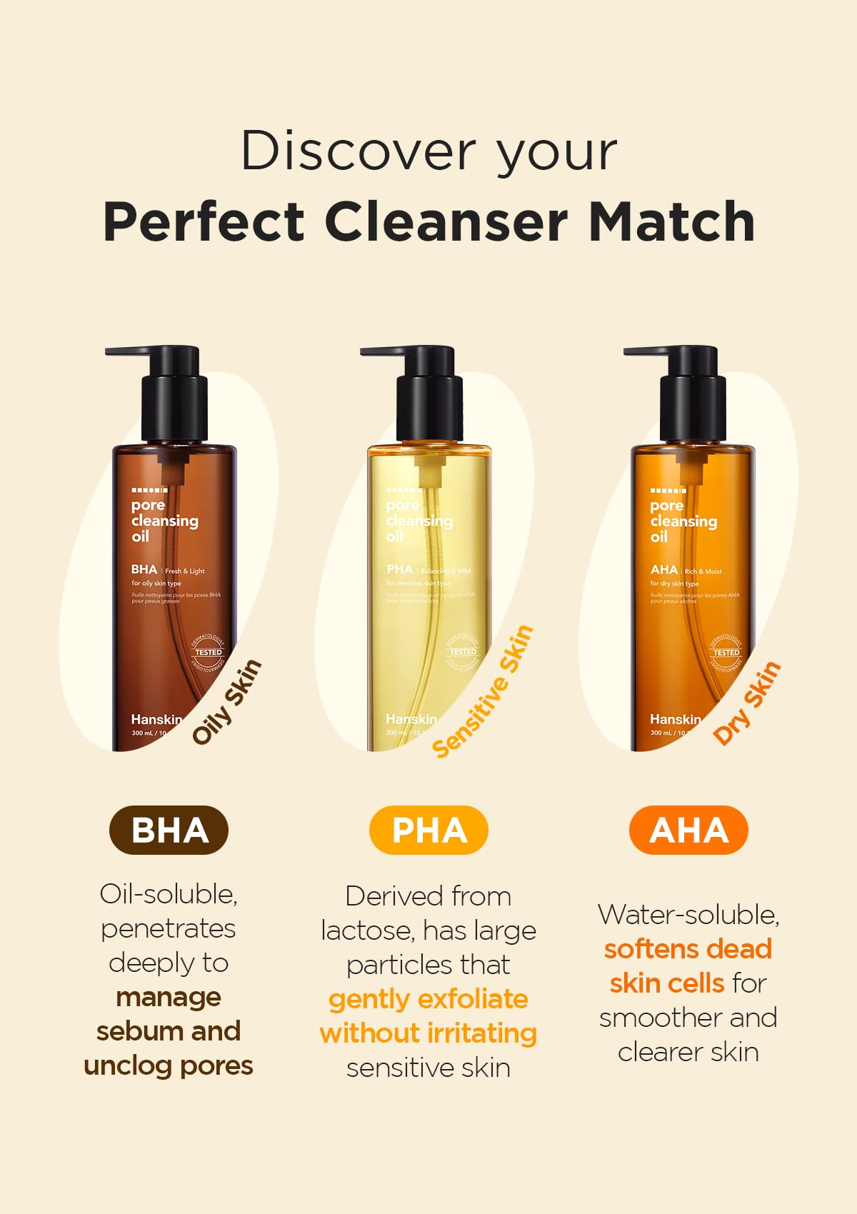 Hanskin in bathroom lifestyle use showing gentle cleansing routine