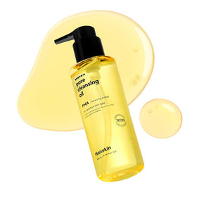 Hanskin front bottle view showing cleanser and brand for clear pores
