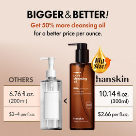 Hanskin product in bathroom setting suggesting daily routine use