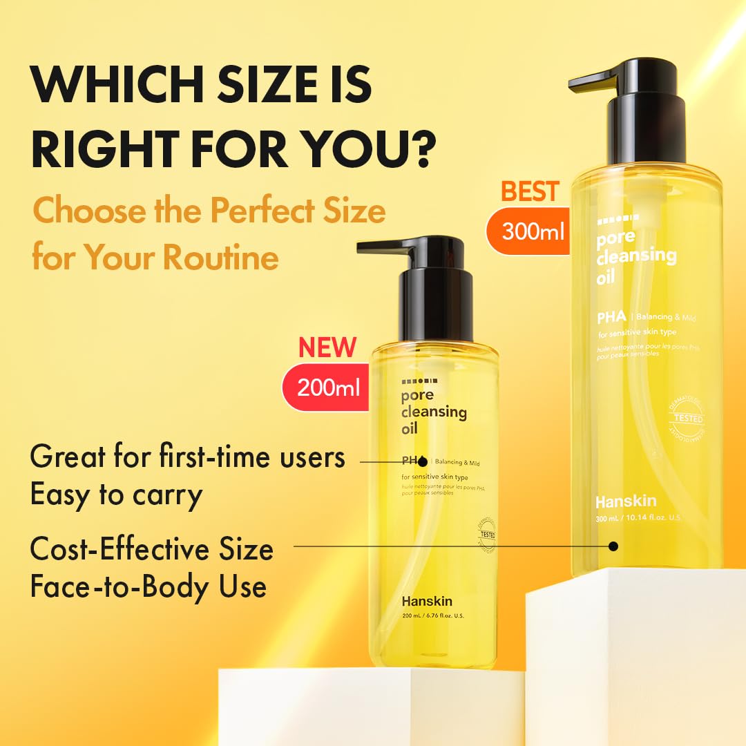 Hanskin texture drop of oil illustrating lightweight, blendable feel