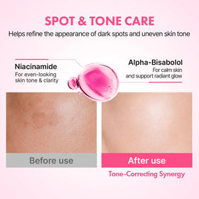 Hanskin texture on skin demonstrating lightweight hyaluronic glow